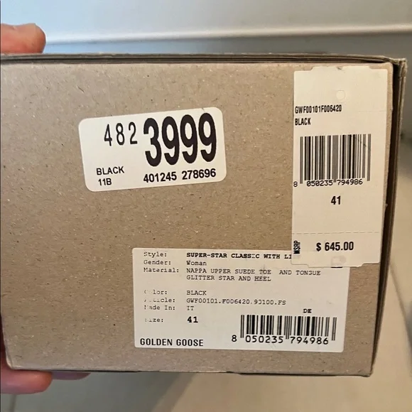 Golden Goose superstar leather sneakers - Picture 9 of 9